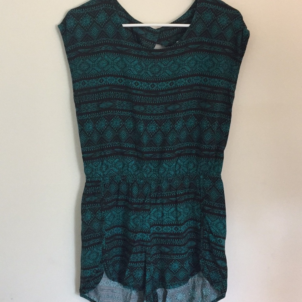 Tribal patterned romper